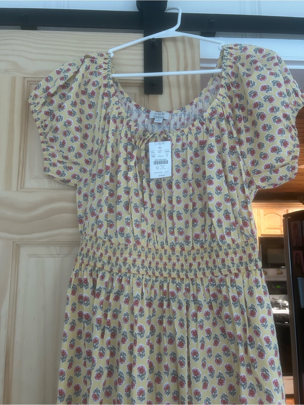 NWT- JCrew - linen blend dress